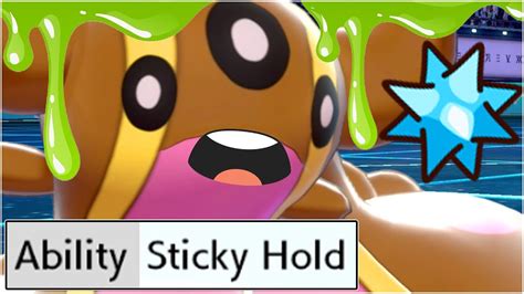 pokemon with sticky hold ability.